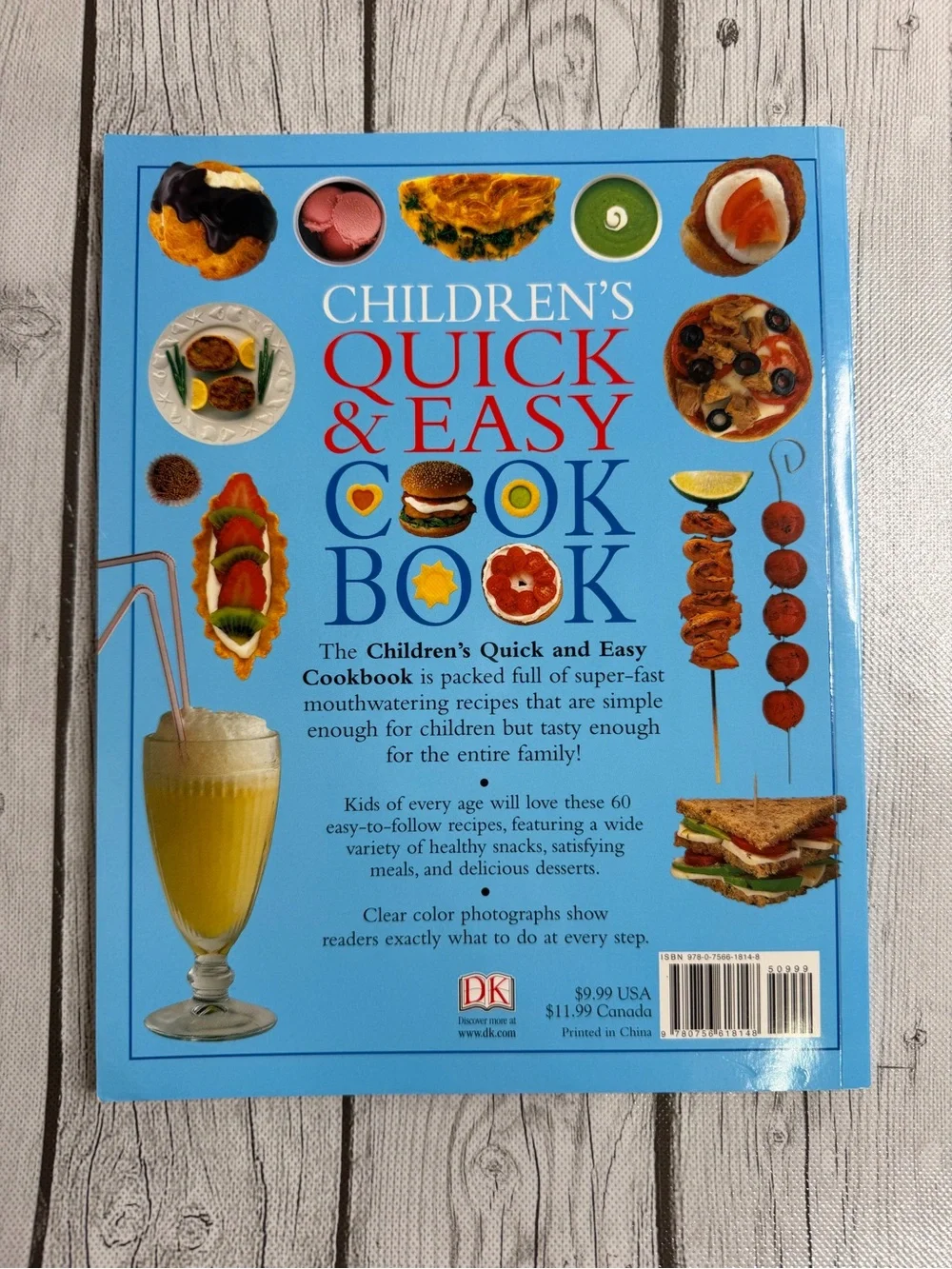 Children’s Quick & Easy Cookbook Paperback By Angela Wilkes